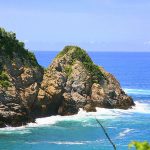 Coastline in Huatulco, Oaxaca, Mexico